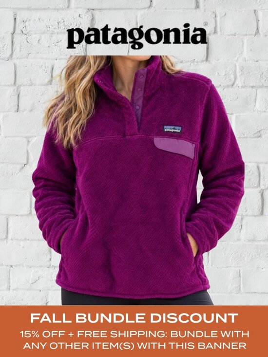 Patagonia Jackets & Blazers - Patagonia Women's Snap-T Pullover Ikat Purple M Cozy Soft Fleece Hiking Outdoors